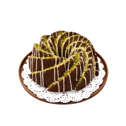 BEYAZ ÇİKOLATALI KAKAOLU KEK