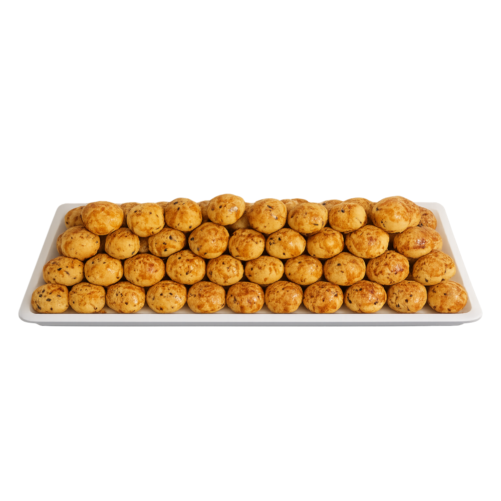 ÇÖREK OTLU BİT KURABİYE (150 ADET)